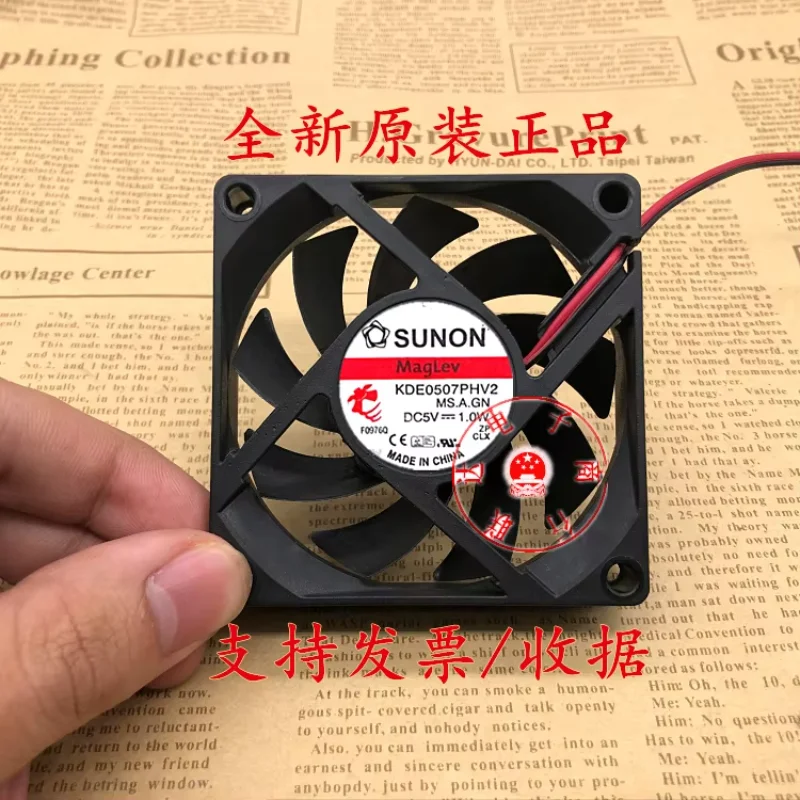 SUNON KDE0507PHV2 MS.A.GN DC 5 В 1,0 Вт 70x70x15 мм 2-проводной охлаждающий вентилятор для сервера
SUNON KDE0507PHV2 MS.A.GN DC 5 В 1,0 Вт 70x70x15 мм 2-проводной охлаждающий вентилятор для сервера