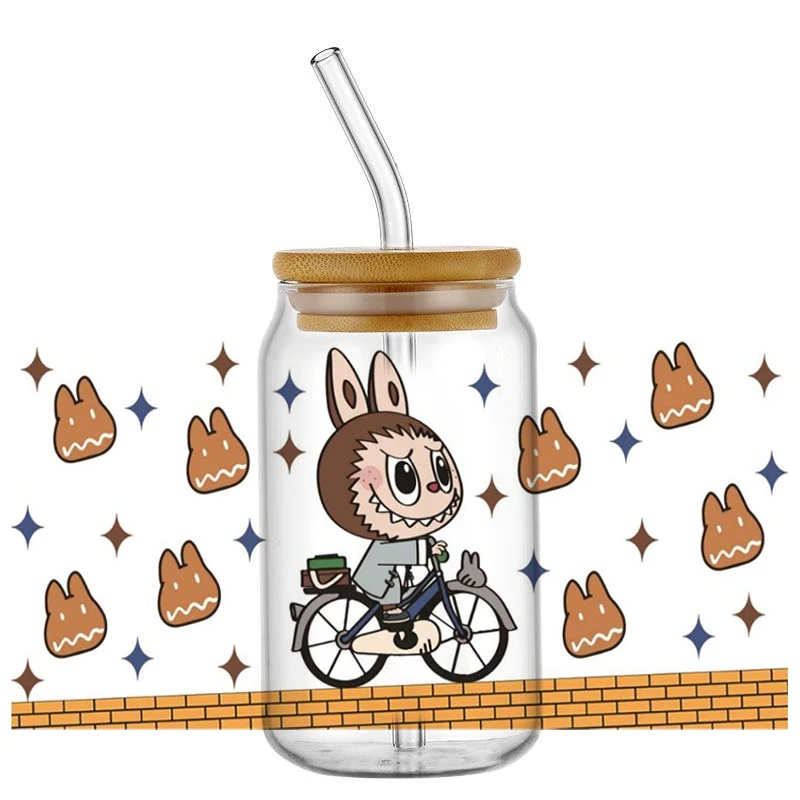 Cartoon Labubu UV DTF 3D Sticker for 16oz Libbey Cup Waterproof Self Adhesive Cup Wraps Vinyl Decal
Cartoon Labubu UV DTF 3D Sticker for 16oz Libbey Cup Waterproof Self Adhesive Cup Wraps Vinyl Decal