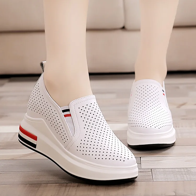 2026 Autumn New Arrival Women Shoes Hidden Wedge Breathable Perforated Upper Lace Up Casual Sports Shoes Comfortable Student Foo
2026 Autumn New Arrival Women Shoes Hidden Wedge Breathable Perforated Upper Lace Up Casual Sports Shoes Comfortable Student Foo