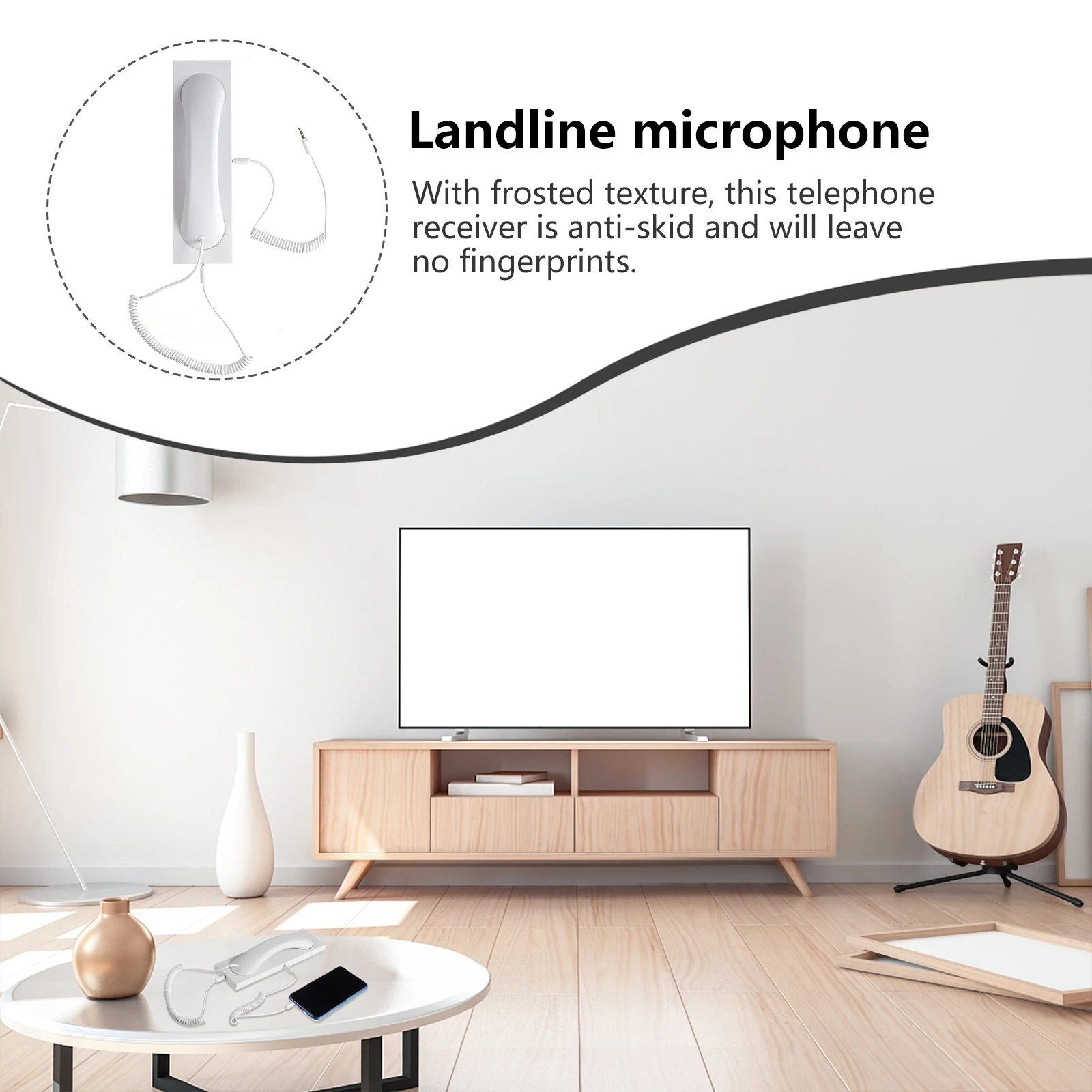Retro Earphones Shoulder-friendly Accessory Tablet Receiver Cordless Telephone Cellphone Plastic
Retro Earphones Shoulder-friendly Accessory Tablet Receiver Cordless Telephone Cellphone Plastic