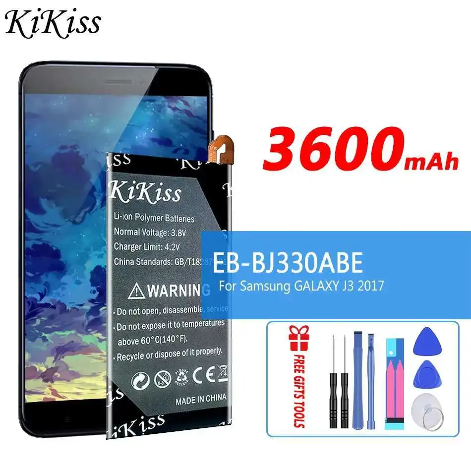 Battery EB-BJ330ABE 3600mAh For Samsung Galaxy J3 2017 SM-J330 J3300 SM-J3300 SM-J330F DS SM-J330FN SM-J330G SM-J330L
Battery EB-BJ330ABE 3600mAh For Samsung Galaxy J3 2017 SM-J330 J3300 SM-J3300 SM-J330F DS SM-J330FN SM-J330G SM-J330L