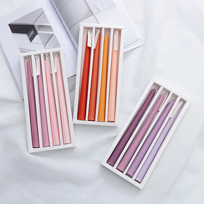 10" European style Morandi color long decorated candles romantic wedding Western food hotel candle household aromatherapy candle
10" European style Morandi color long decorated candles romantic wedding Western food hotel candle household aromatherapy candle