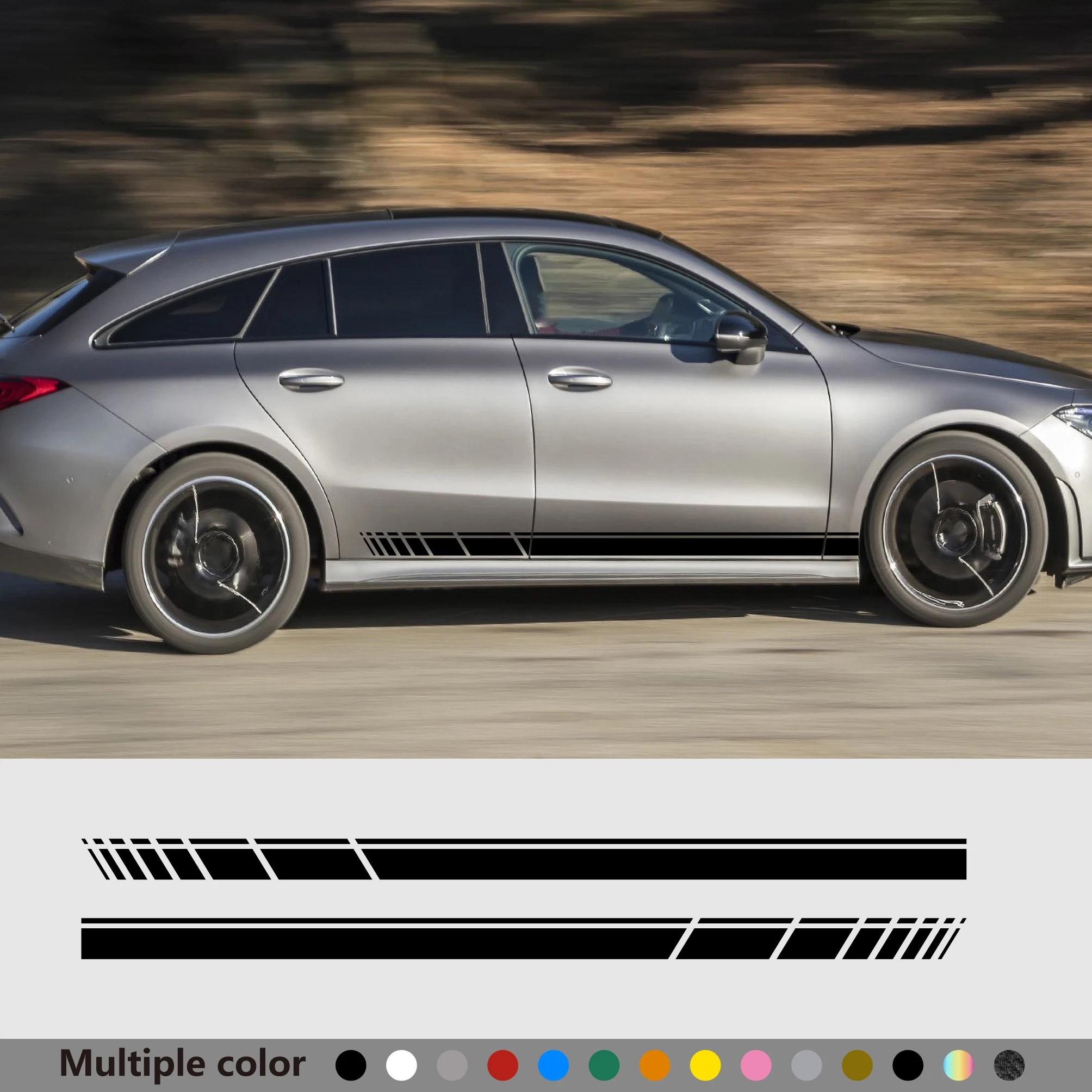 2PCS Car Both Side Door Stripes Stickers 195x9cm Auto Vinyl Film Decals Modified Body Car-Styling Exterior Accessories Universal
2PCS Car Both Side Door Stripes Stickers 195x9cm Auto Vinyl Film Decals Modified Body Car-Styling Exterior Accessories Universal