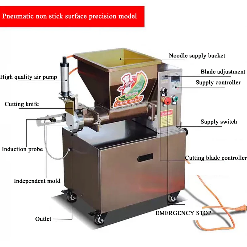 Машина для производства теста с одной спиралью Количественная машина для резки и разделения теста Булочки на пару Полностью автоматические
Машина для производства теста с одной спиралью Количественная машина для резки и разделения теста Булочки на пару Полностью автоматические