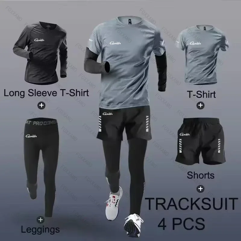 Gamakatsu Mens Sportwear 2-4 PCS Sets Tracksuit Sport Suits Sports Quick Drying Running Joggers Fishing Gym Fitness Workout
Gamakatsu Mens Sportwear 2-4 PCS Sets Tracksuit Sport Suits Sports Quick Drying Running Joggers Fishing Gym Fitness Workout