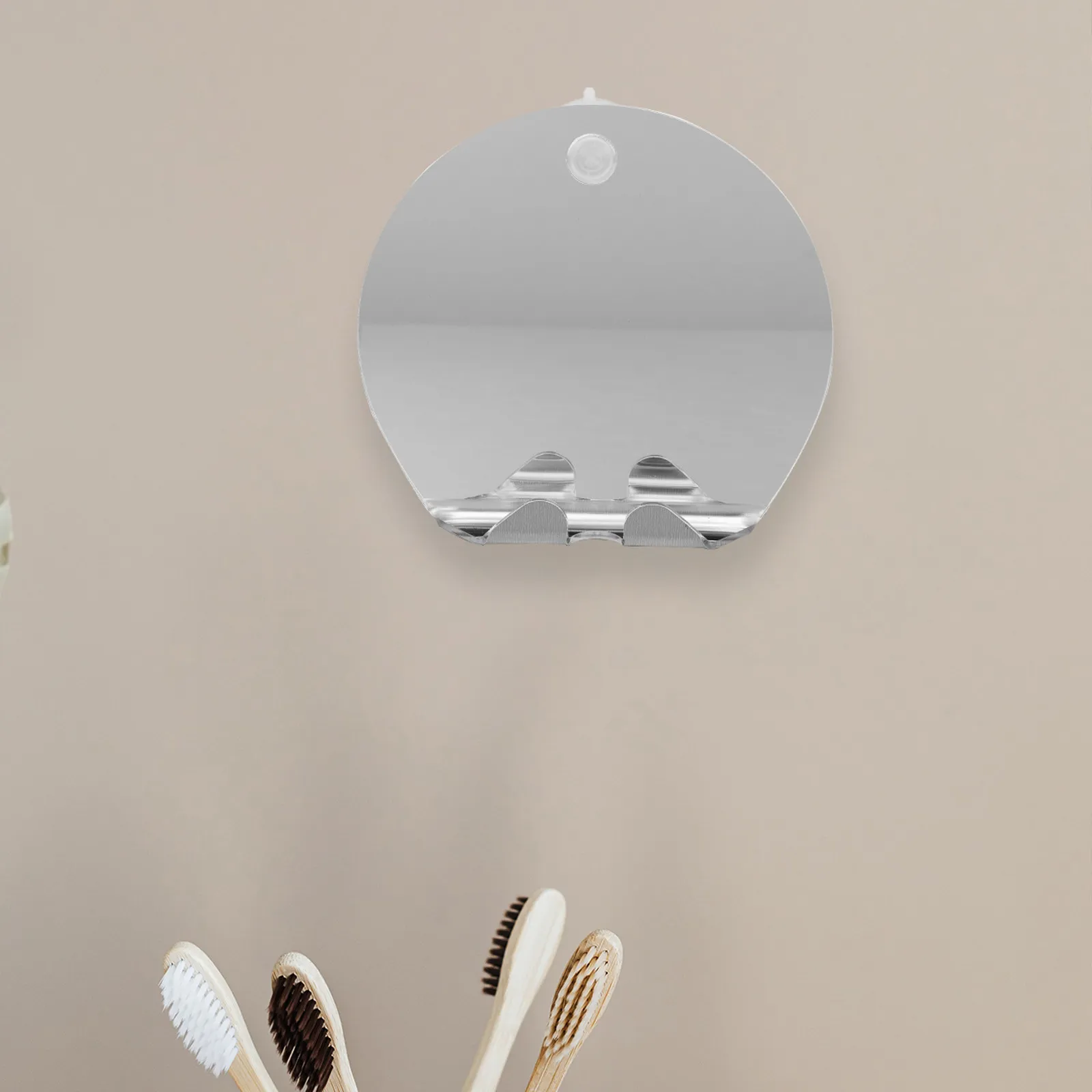 1Set Fog-Proof Mirror for Bathroom Anti-Fog Makeup Mirror Made of Premium Acrylic Unbreakable Portable Shaving and Use
1Set Fog-Proof Mirror for Bathroom Anti-Fog Makeup Mirror Made of Premium Acrylic Unbreakable Portable Shaving and Use