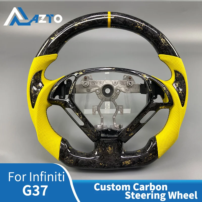 Customized For Infiniti G37 Carbon Fiber LED Car Steering Wheel
Customized For Infiniti G37 Carbon Fiber LED Car Steering Wheel