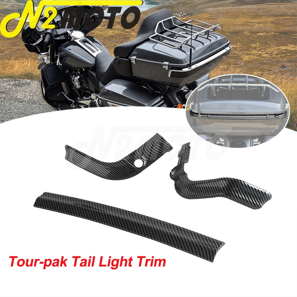 Motorcycle ABS Rear Tour-pak Tail Lamp Trim For Harley Touring taillight Decorative Strip Limited Electra Road Glide Ultra 14-23
Motorcycle ABS Rear Tour-pak Tail Lamp Trim For Harley Touring taillight Decorative Strip Limited Electra Road Glide Ultra 14-23