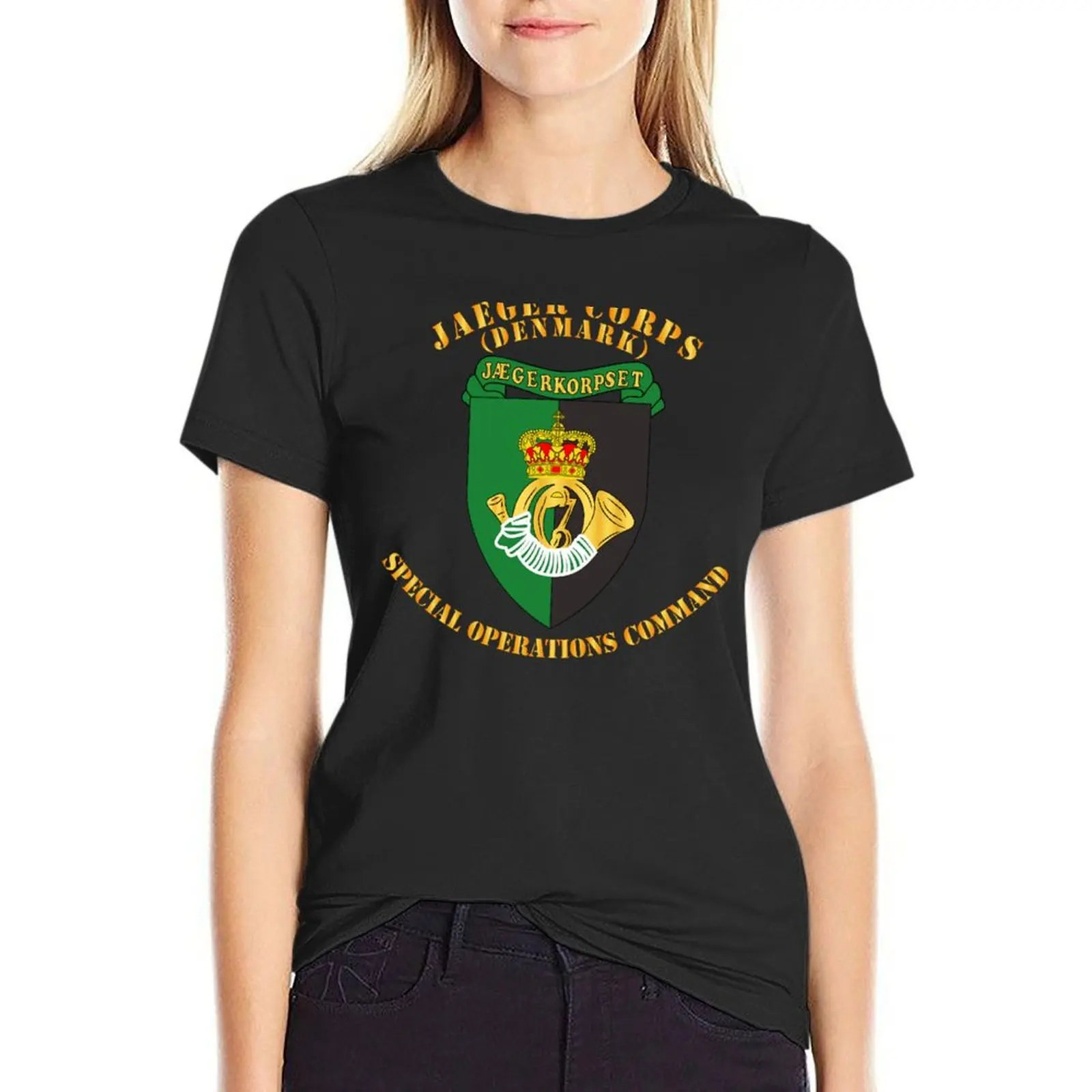 Denmark - Jaeger Corps - Special Opns Command T-Shirt cute clothes animal prinfor Women's clothing
Denmark - Jaeger Corps - Special Opns Command T-Shirt cute clothes animal prinfor Women's clothing