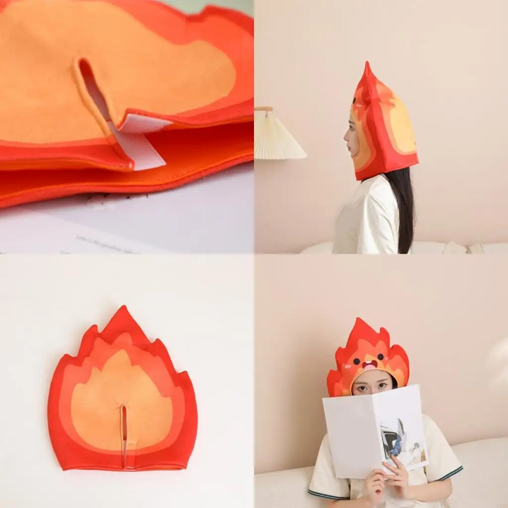 L5YC Lovely Cartoon Flame Hat Headwear для тематических вечеринок косплей Фотография мягкая дышащая костюми
L5YC Lovely Cartoon Flame Hat Headwear для тематических вечеринок косплей Фотография мягкая дышащая костюми