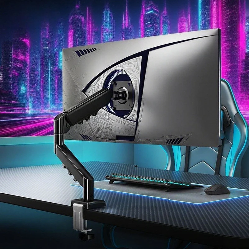 Monitor Stand Computer Robotic Arm Portable Computer Display Screen Air Pressure Hover Lifting Desktop Heightening Platform
Monitor Stand Computer Robotic Arm Portable Computer Display Screen Air Pressure Hover Lifting Desktop Heightening Platform