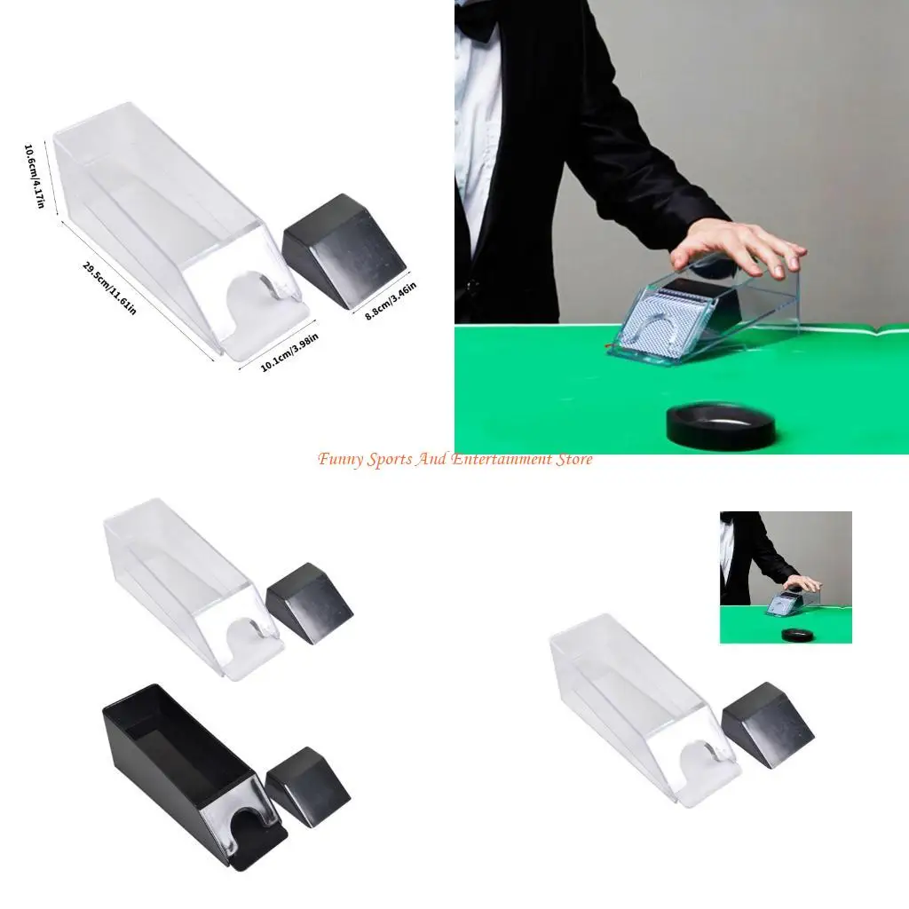 C4DE Multipurpose Manual Card Dispenser 6 Deck Card Dealing Shoe Enduring
C4DE Multipurpose Manual Card Dispenser 6 Deck Card Dealing Shoe Enduring
