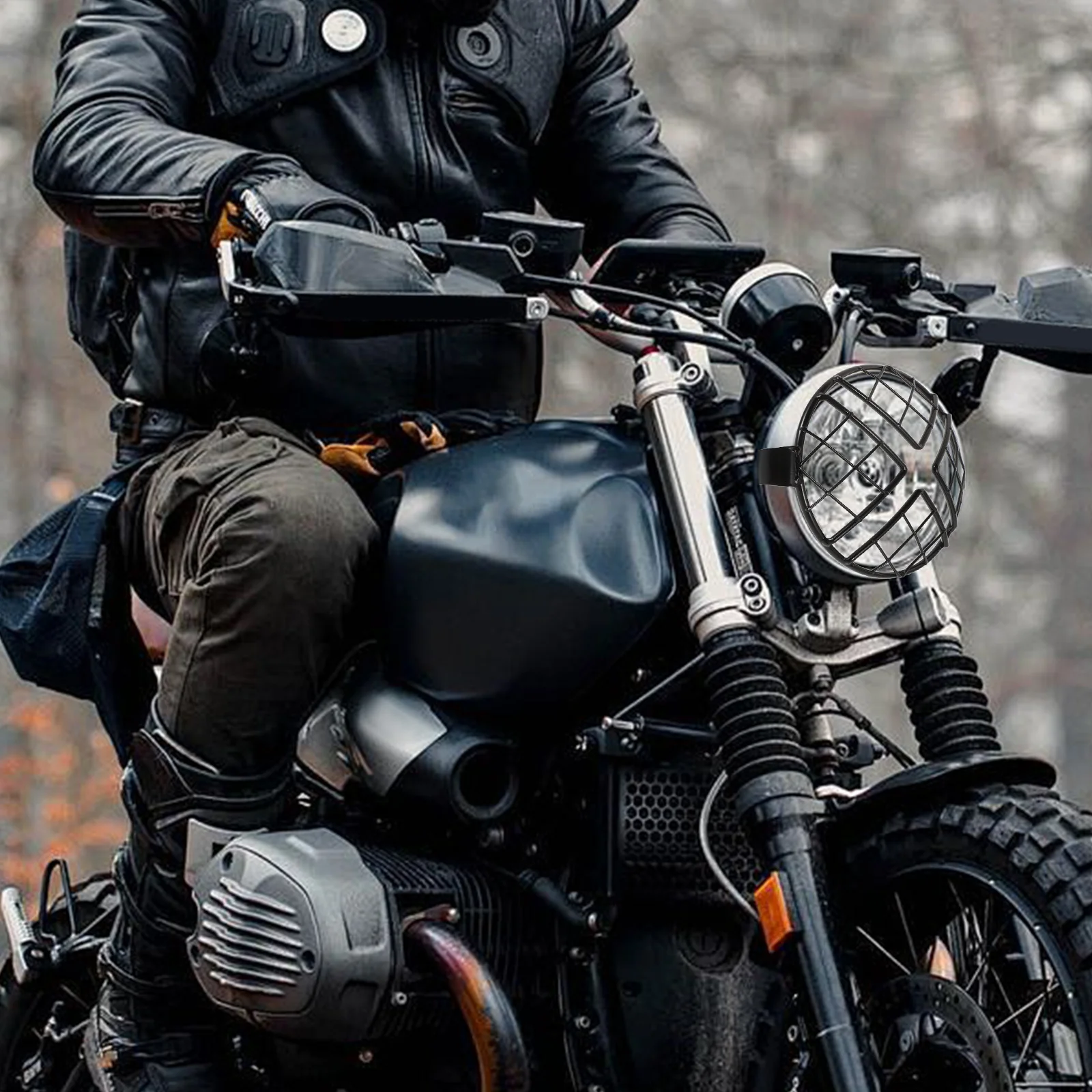 Universal Motorcycle Headlight Mesh Cover Black Protective Grill Guard for Headlamp Protection Stylish Design Motorbike Front
Universal Motorcycle Headlight Mesh Cover Black Protective Grill Guard for Headlamp Protection Stylish Design Motorbike Front