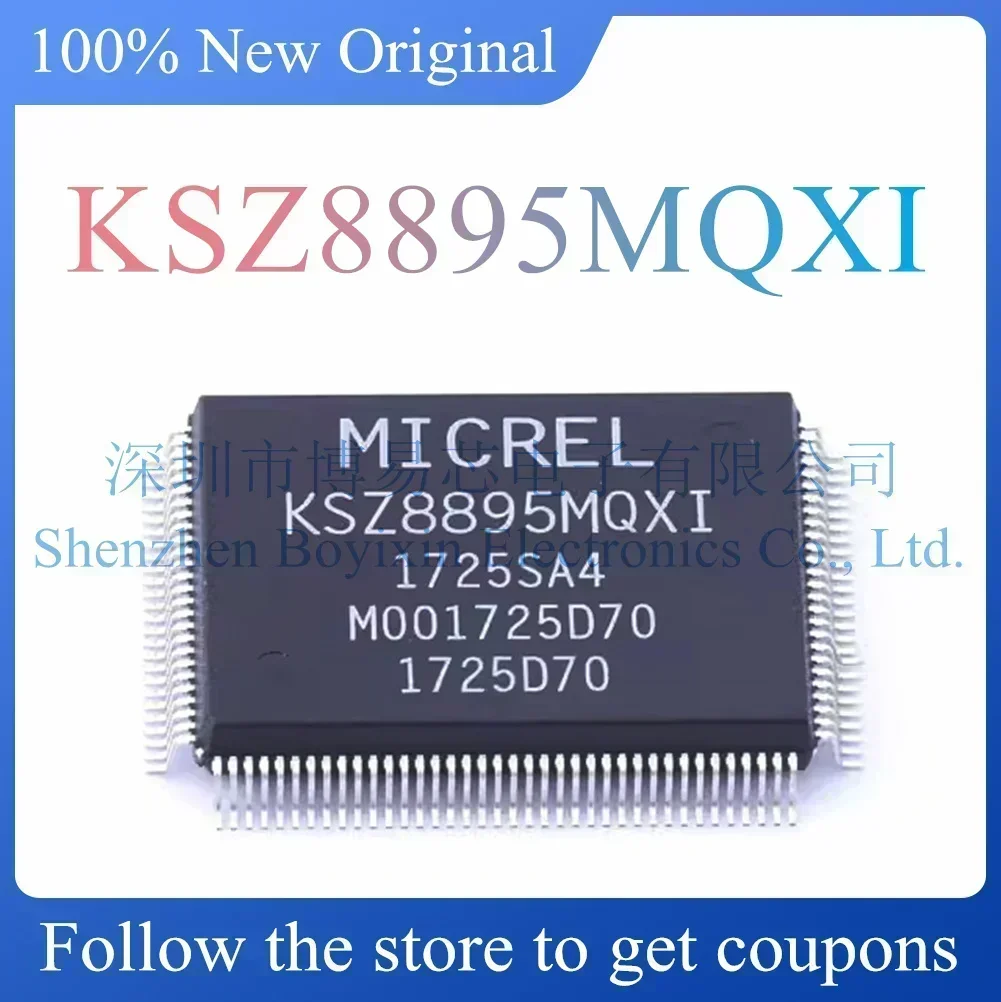 Standard version KSZ8895MQXI
Standard version KSZ8895MQXI