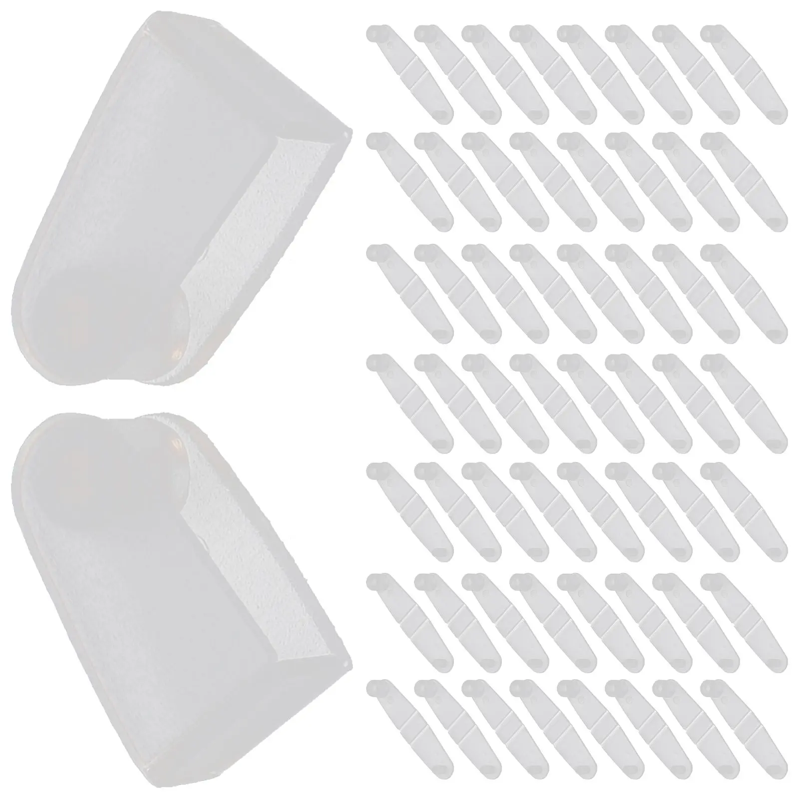 100pcs Plastic Keychain Clips Transparent Acrylic Connectors Durable Folding Hooks for Accessories Belts Purses Backpacks Secure
100pcs Plastic Keychain Clips Transparent Acrylic Connectors Durable Folding Hooks for Accessories Belts Purses Backpacks Secure