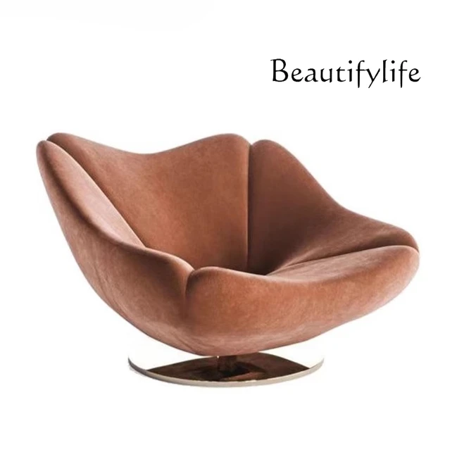 Italian modern simple Nordic living room creative personality rose single leisure art chair
Italian modern simple Nordic living room creative personality rose single leisure art chair