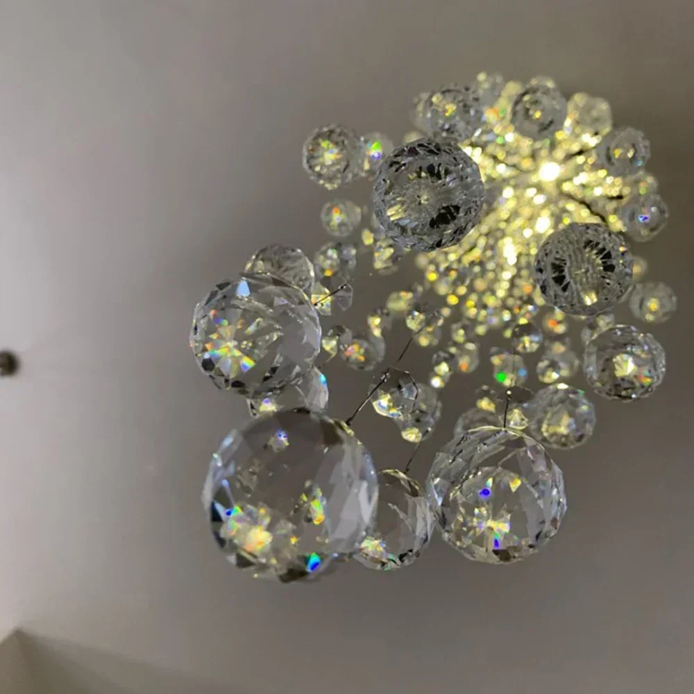 LED Modern Crystal Chandeliers Light Fixture for Staircase Stair Lights Luxury Hotel Villa Vanity Bedroom Hanging Lamp
LED Modern Crystal Chandeliers Light Fixture for Staircase Stair Lights Luxury Hotel Villa Vanity Bedroom Hanging Lamp