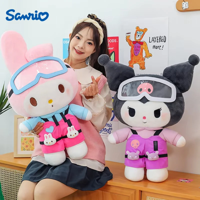 40/55/70CM Big Size Sanrio Skiing Kuromi Plushies Cartoon Stuffed Animal Kawaii My Melody Comfort Soft Doll Children's Toys Gift
40/55/70CM Big Size Sanrio Skiing Kuromi Plushies Cartoon Stuffed Animal Kawaii My Melody Comfort Soft Doll Children's Toys Gift