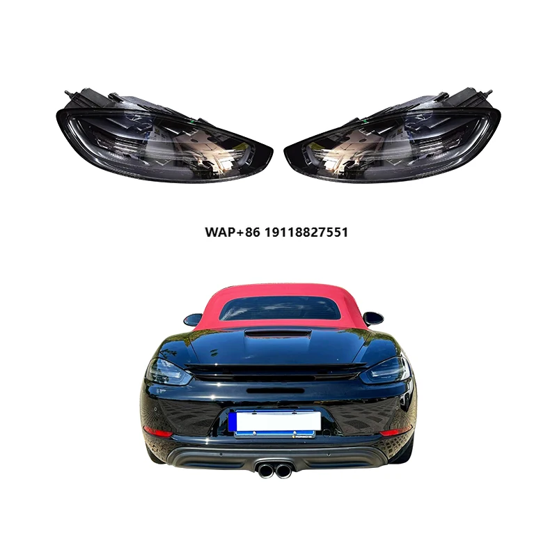 718 After Car Modification and Upgrade the Black Background Bumper Taillights Brake and Turn Signals for Cayman Boxster
718 After Car Modification and Upgrade the Black Background Bumper Taillights Brake and Turn Signals for Cayman Boxster