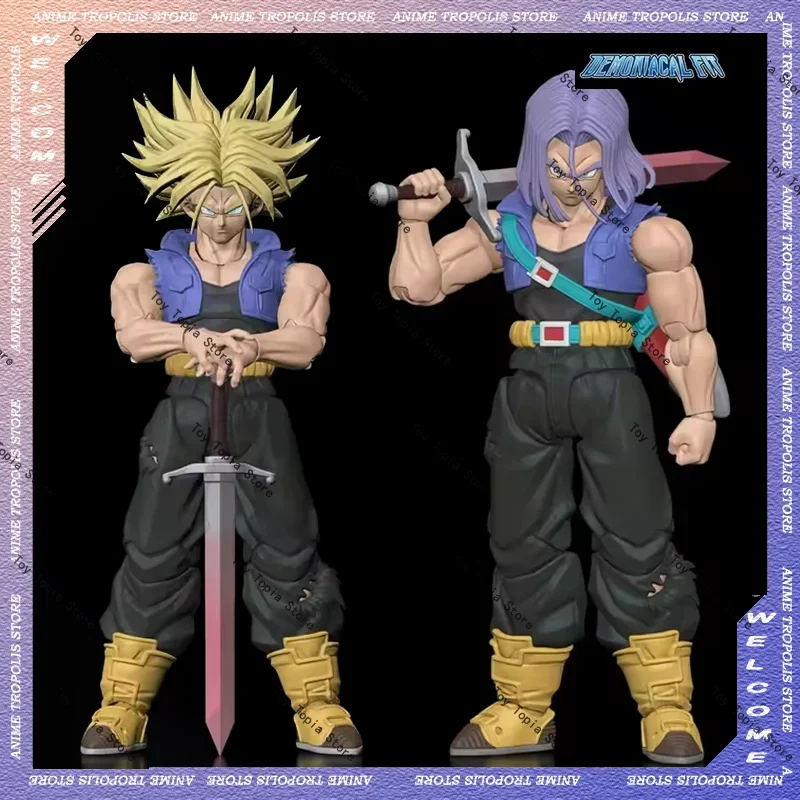 Dragon Ball Z Super Saiyan Trunks Demoniacal Fit Action Figure Future Son of Tomorrow Toy Figure Model Statue Collection Gifts
Dragon Ball Z Super Saiyan Trunks Demoniacal Fit Action Figure Future Son of Tomorrow Toy Figure Model Statue Collection Gifts