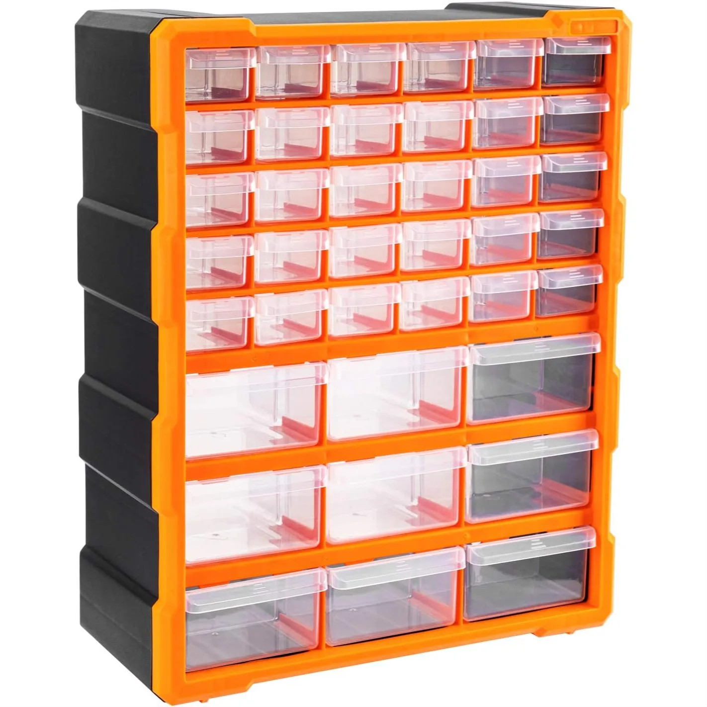 Wall Mount Hardware and Craft Storage Cabinet Organizer with 39 Drawers, Plastic Garage Organization System with Dividers for
Wall Mount Hardware and Craft Storage Cabinet Organizer with 39 Drawers, Plastic Garage Organization System with Dividers for