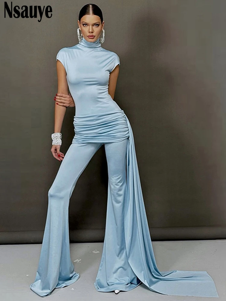 Nsauye Casual Summer Women Clothes Fashion One Pieces Sexy Bodycon High Waisted Long Y2K Jumpsuit Bodysuit Tops Overalls 2025
Nsauye Casual Summer Women Clothes Fashion One Pieces Sexy Bodycon High Waisted Long Y2K Jumpsuit Bodysuit Tops Overalls 2025