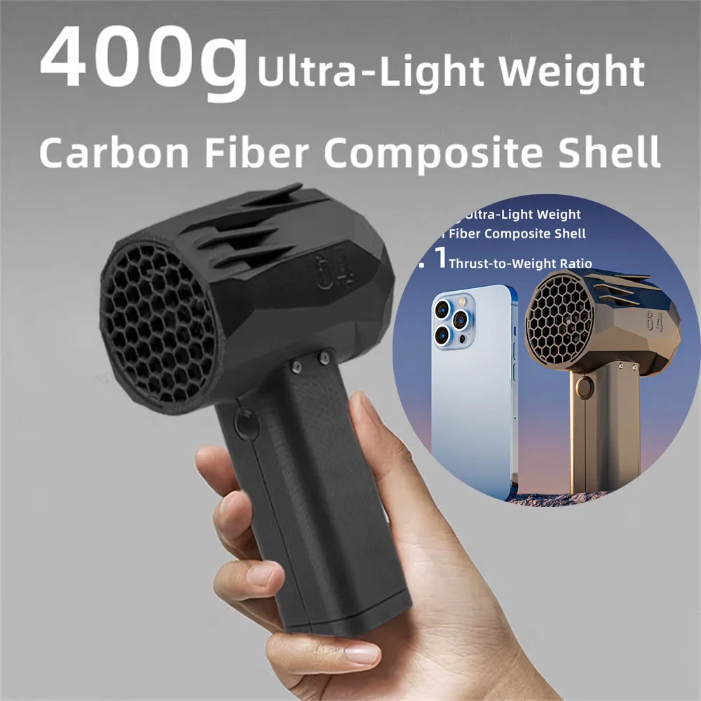 Air blower Mini X64 Turbo Jet Blower 64mm High Speed Duct Fan Brushless Motor 20W Super Fast Charging Wind Speed 240km/h Air Dus
Air blower Mini X64 Turbo Jet Blower 64mm High Speed Duct Fan Brushless Motor 20W Super Fast Charging Wind Speed 240km/h Air Dus