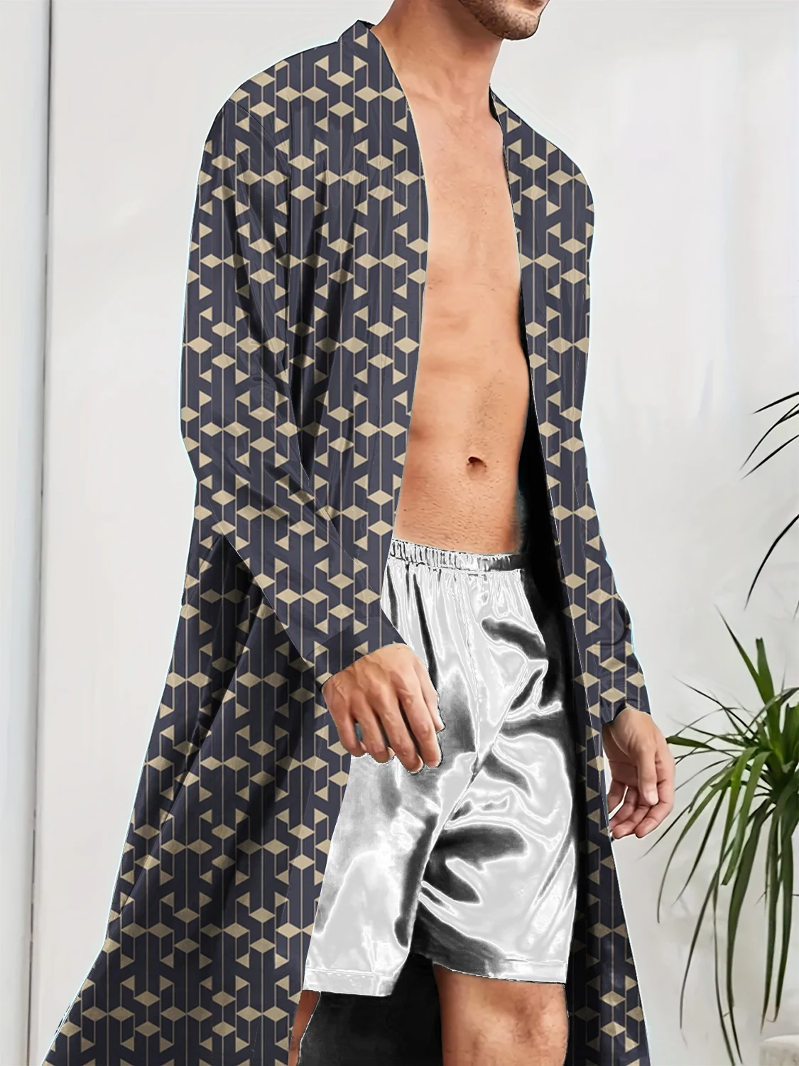 Men's Sleeping Robe Spring and Autumn Edition Ice Silk Thin Edition High Grade Simple Pajama Summer Medium Long Sleeve Bathrobe
Men's Sleeping Robe Spring and Autumn Edition Ice Silk Thin Edition High Grade Simple Pajama Summer Medium Long Sleeve Bathrobe