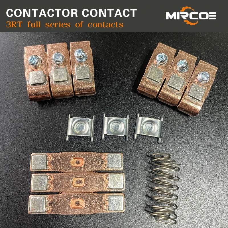 Electrical Replacement Repair&Rebuild Contact Kits for Siemens 3RT Magnetic Contactor Main Contact Set from 32A to 500A
Electrical Replacement Repair&Rebuild Contact Kits for Siemens 3RT Magnetic Contactor Main Contact Set from 32A to 500A