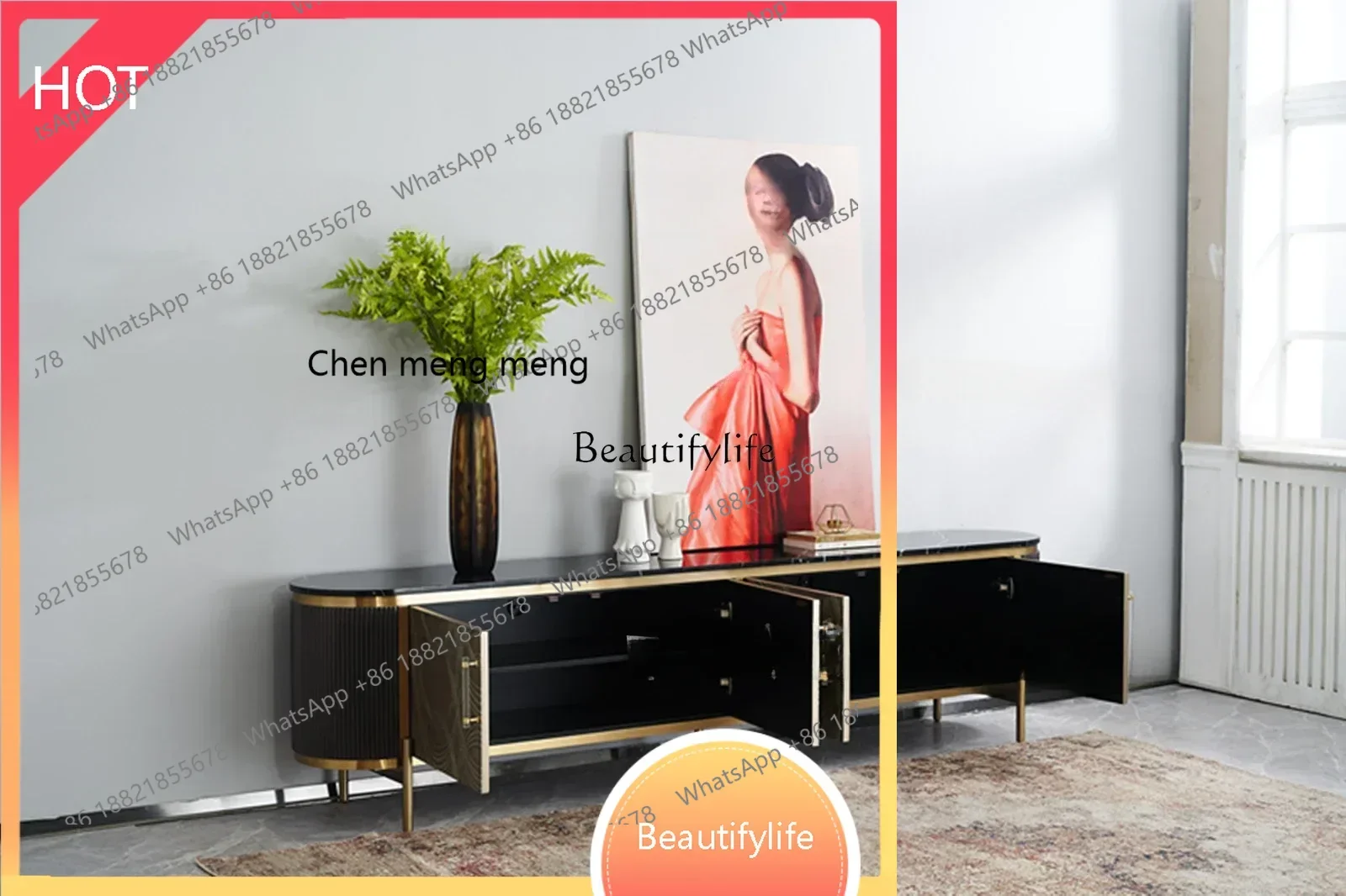 Стильный свет, роскошный минималистичный напольный шкаф из каменной плиты, высокий шкаф для телевизора ss 8617
Стильный свет, роскошный минималистичный напольный шкаф из каменной плиты, высокий шкаф для телевизора ss 8617