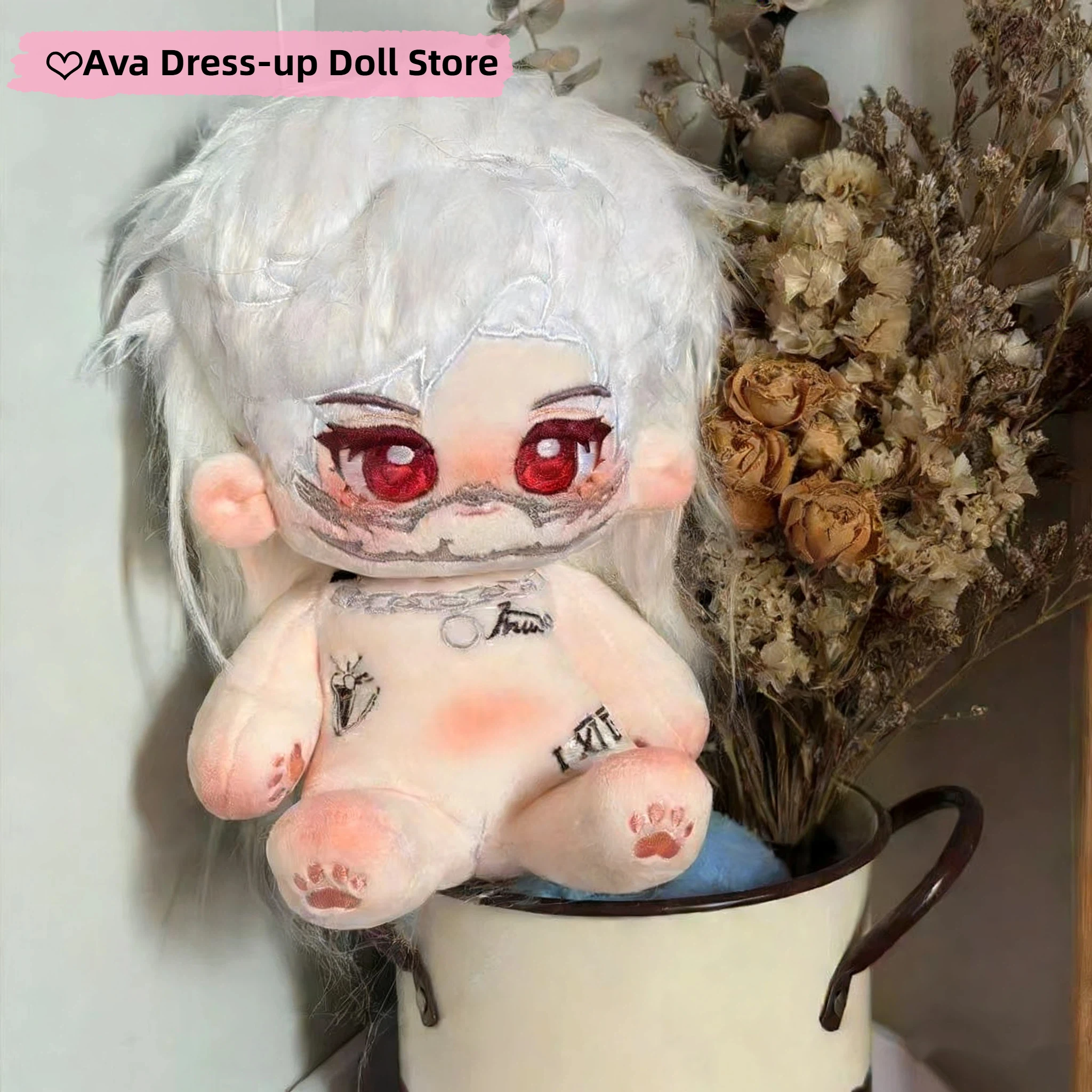 20cm Anime Game Love and Deepspace Sylus Kawaii Demon Cosplay Soft Cotton Doll With Skeleton Cartoon Dress Up Toy Figures Gift
20cm Anime Game Love and Deepspace Sylus Kawaii Demon Cosplay Soft Cotton Doll With Skeleton Cartoon Dress Up Toy Figures Gift