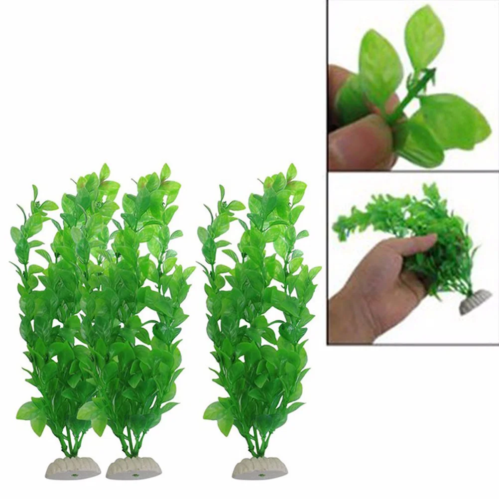 4pcs Fish Tank Decoration Lifelike Artificial Plants For Aquarium Fresh Salt Water Easy Clean Steady Base Fake Plants Plastic
4pcs Fish Tank Decoration Lifelike Artificial Plants For Aquarium Fresh Salt Water Easy Clean Steady Base Fake Plants Plastic