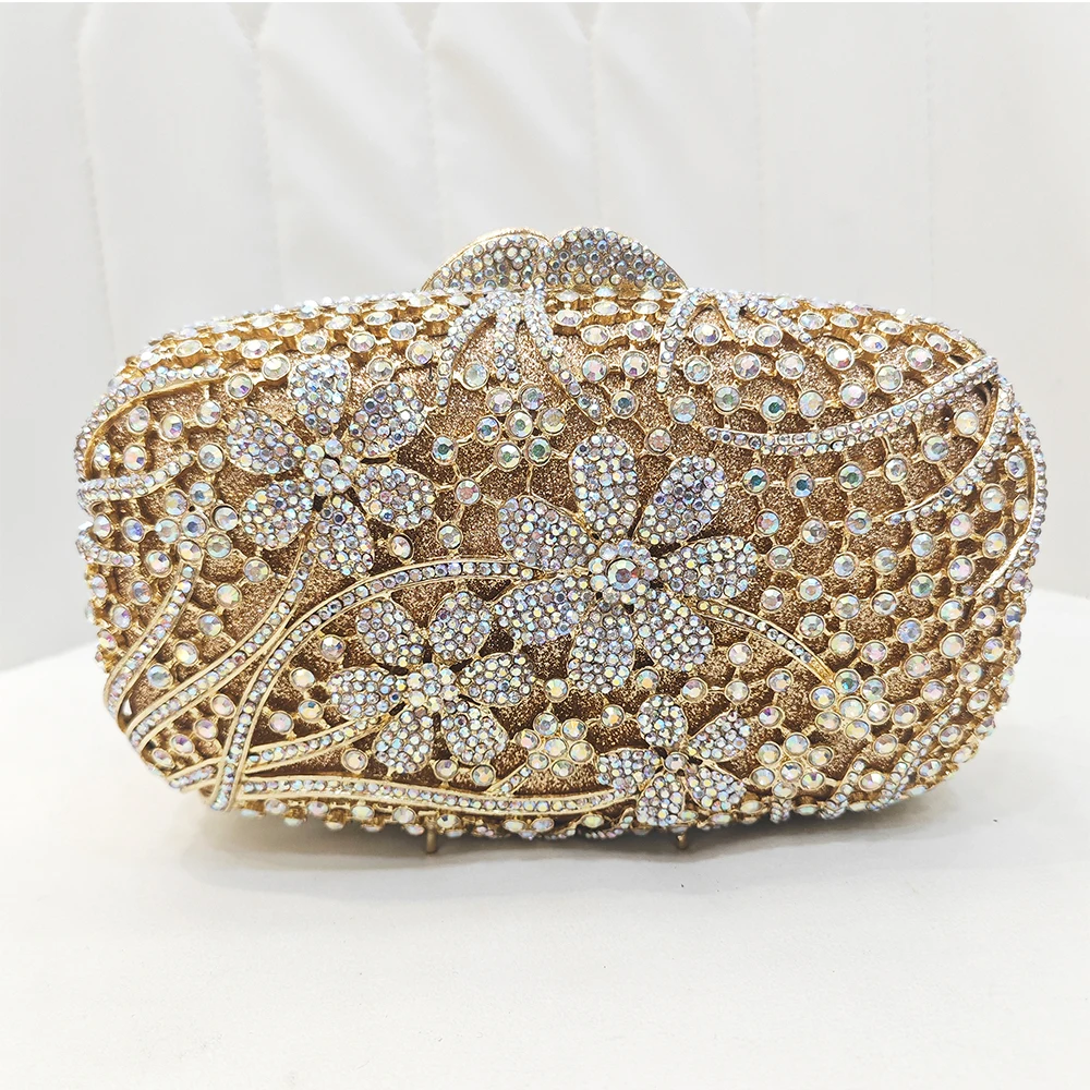 White Clear Flower Bags 5 Colors Blue Women Rhinestone Evening Clutch Lady Crystal Wedding Purses Prom Formal Clutches Handbags
White Clear Flower Bags 5 Colors Blue Women Rhinestone Evening Clutch Lady Crystal Wedding Purses Prom Formal Clutches Handbags