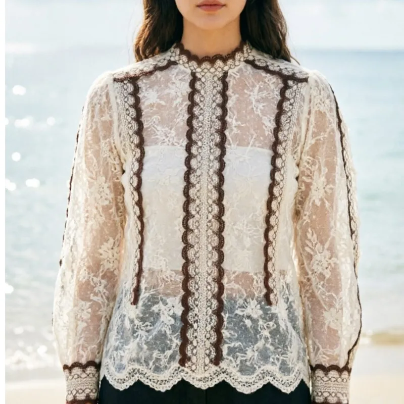 Women Lace Cardigan Boho Ethnic Style Open Front Jacket Vintage Hollow Out Long Sleeve Elegant Summer Beach Top
Women Lace Cardigan Boho Ethnic Style Open Front Jacket Vintage Hollow Out Long Sleeve Elegant Summer Beach Top