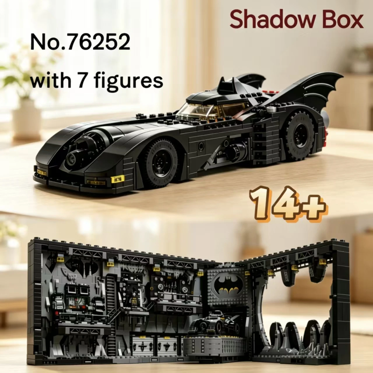 New 3981pcs Classic Heroe Series Batcave Shadow Box 76252 Model Building Blocks Puzzle Bricks Toy For Christmas Birthday Gifts
New 3981pcs Classic Heroe Series Batcave Shadow Box 76252 Model Building Blocks Puzzle Bricks Toy For Christmas Birthday Gifts