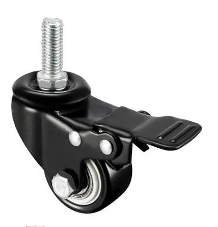 1.5" Threaded Stem Casters , 4Pcs Heavy Duty Swivel Caster with M8x25 Threaded Stem for Shopping Carts, Workbench, Furniture
1.5" Threaded Stem Casters , 4Pcs Heavy Duty Swivel Caster with M8x25 Threaded Stem for Shopping Carts, Workbench, Furniture
