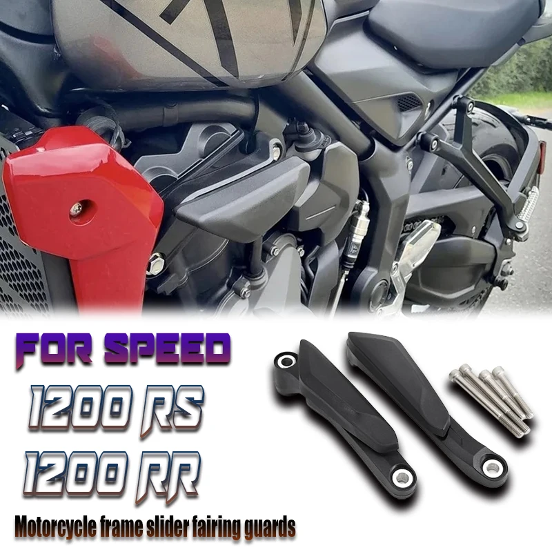 Motorcycle High quality Falling Protection Frame Slider Fairing Guard Crash Pad Protector New For Speed Triple 1200 RS 1200 RR
Motorcycle High quality Falling Protection Frame Slider Fairing Guard Crash Pad Protector New For Speed Triple 1200 RS 1200 RR