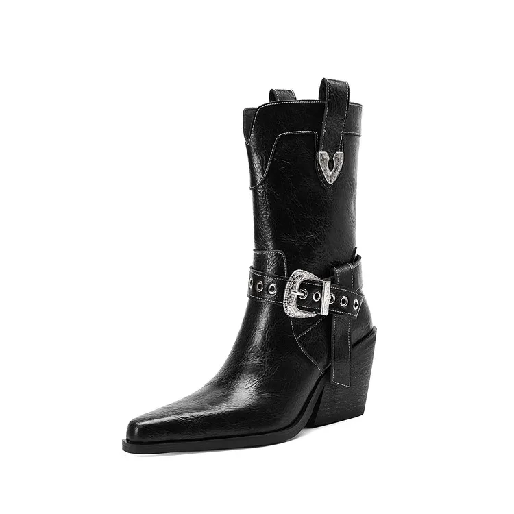 Alison 2025 Luxury Brand Women's Mid-Top Boots Western Style Autumn Pointed Toe Boots Winter Shoes Women's Modern Boots 34-40
Alison 2025 Luxury Brand Women's Mid-Top Boots Western Style Autumn Pointed Toe Boots Winter Shoes Women's Modern Boots 34-40