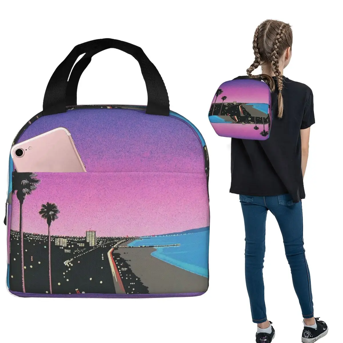 Термосумка для обедов Hiroshi Nagai Vaporwave Bendro для женщин и детей, портативная термосумка для еды, термосумка-тоут
Термосумка для обедов Hiroshi Nagai Vaporwave Bendro для женщин и детей, портативная термосумка для еды, термосумка-тоут