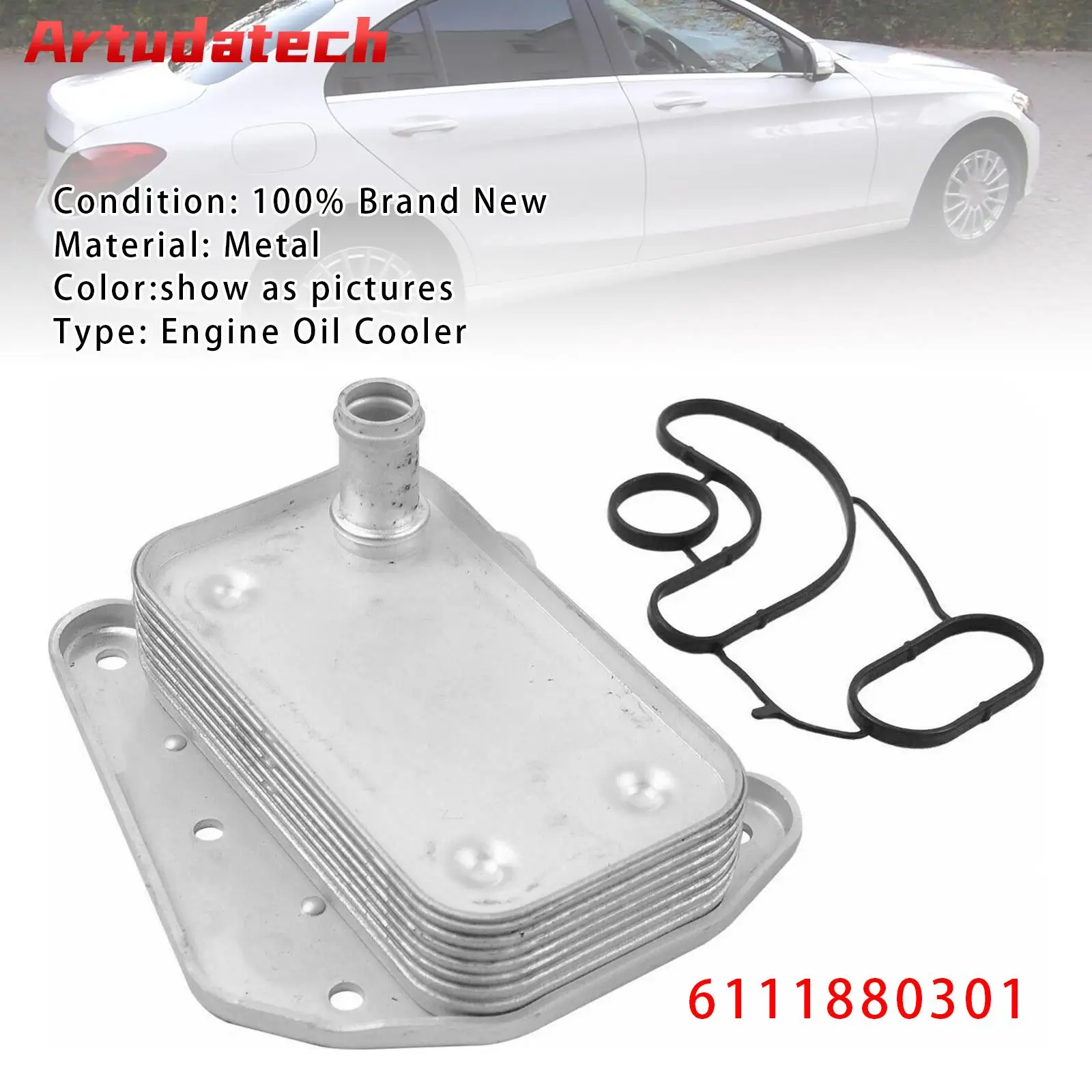 Artudatech Engine Oil Cooler For Mercedes-Benz Sprinter 2500 3500 2003 2004 2005 2006 2.7L Turbo Car Accessories
Artudatech Engine Oil Cooler For Mercedes-Benz Sprinter 2500 3500 2003 2004 2005 2006 2.7L Turbo Car Accessories