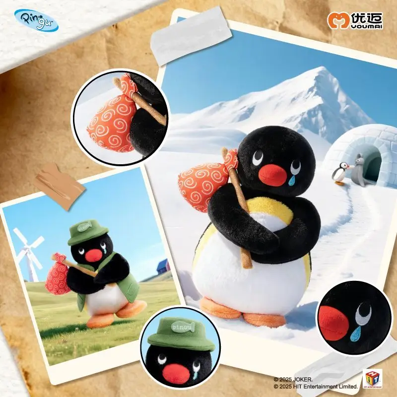 Young Travelers Daily Trendy Backpack Decor Charm | Youmai Genuine Travel IP Series | Pingu Adorable Penguin Plush Keychain Gift
Young Travelers Daily Trendy Backpack Decor Charm | Youmai Genuine Travel IP Series | Pingu Adorable Penguin Plush Keychain Gift