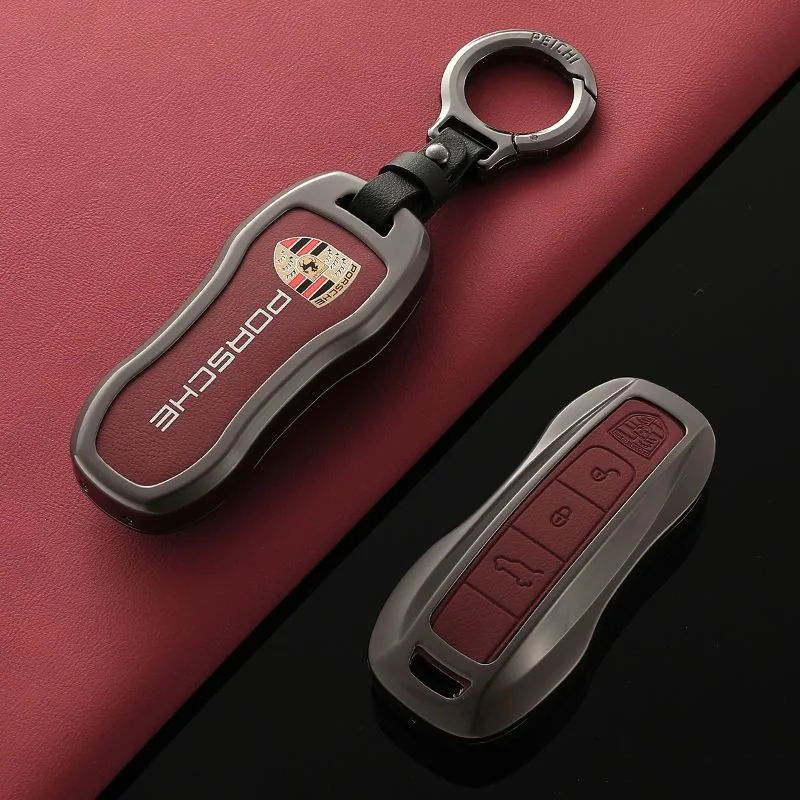 Leather Car Remote Key Case Fob Cover Shell For Porsche Panamera Cayenne 971 911 9YA Macan Boxster Auto Keychain Accessories
Leather Car Remote Key Case Fob Cover Shell For Porsche Panamera Cayenne 971 911 9YA Macan Boxster Auto Keychain Accessories