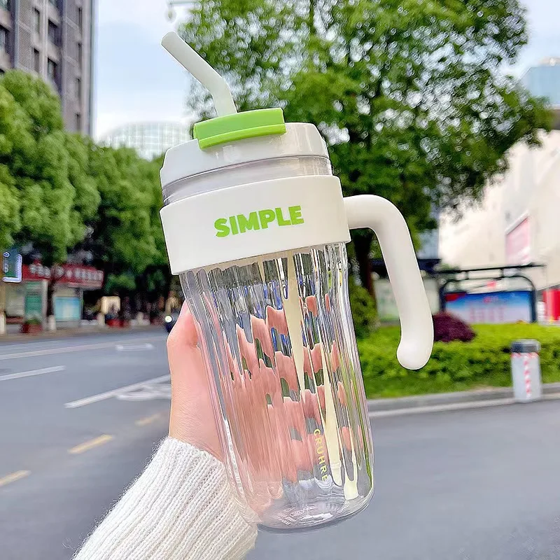 LUSQI 920ML High-Temperature Resistant Plastic Cute Portable Plastic Cup Leakproof With Straw Sports Water Cup Summer
LUSQI 920ML High-Temperature Resistant Plastic Cute Portable Plastic Cup Leakproof With Straw Sports Water Cup Summer