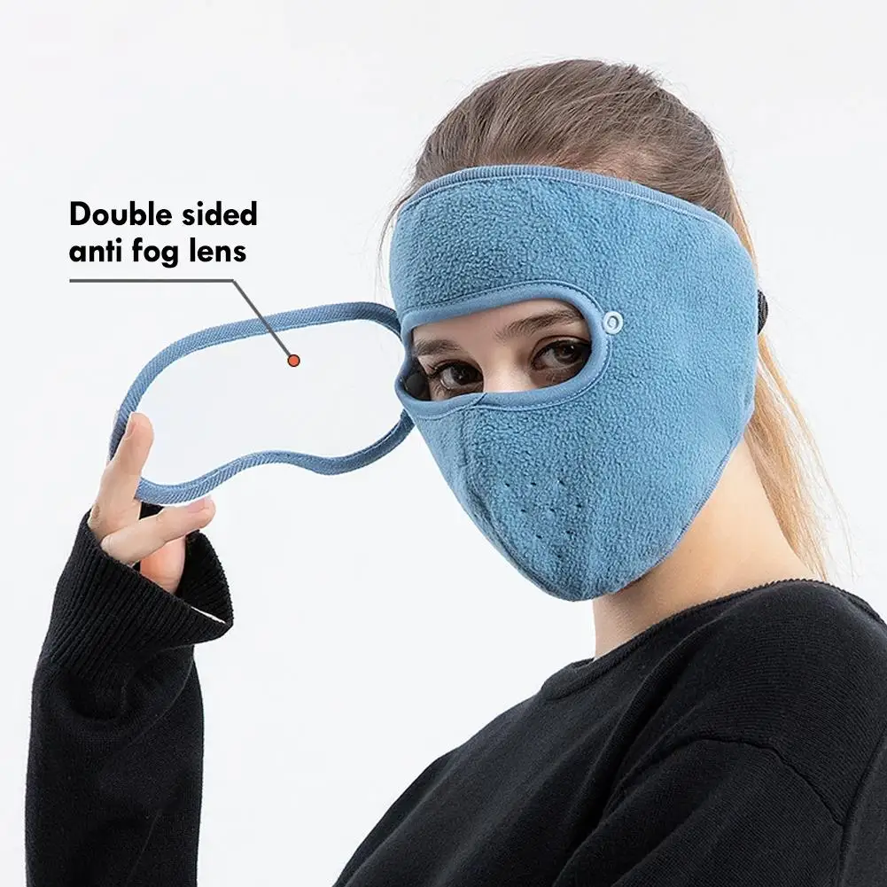 Breathable Face Warm Mask Winter Cap Ski Masks Fleece With Goggles Cap Anti-fog Caps Cycling Face HD R6X0
Breathable Face Warm Mask Winter Cap Ski Masks Fleece With Goggles Cap Anti-fog Caps Cycling Face HD R6X0