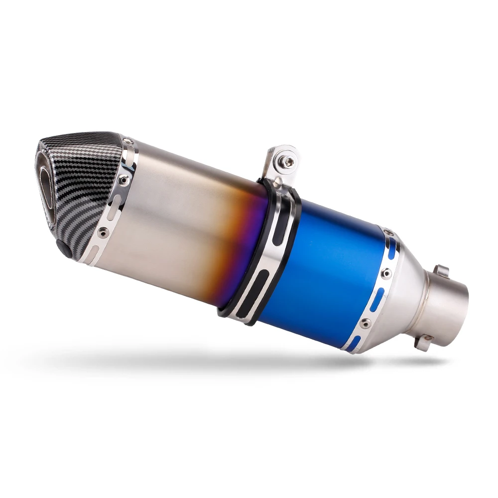 SXLL Pcx Nmax Aerox Z400 Z250 Z650 CBR150R CBR250RR R15v3 Universal 51mm Motorcycle Exhaust Pipe Stainless Steel Muffler
SXLL Pcx Nmax Aerox Z400 Z250 Z650 CBR150R CBR250RR R15v3 Universal 51mm Motorcycle Exhaust Pipe Stainless Steel Muffler