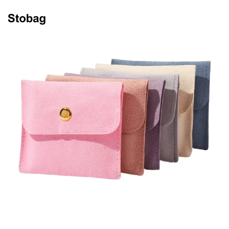 StoBag 10pcs Color Velvet Jewelry Packaging Bags Buckle Small Necklace Ring Storage Gift Cloth Portable Pocket Reusable Pouches
StoBag 10pcs Color Velvet Jewelry Packaging Bags Buckle Small Necklace Ring Storage Gift Cloth Portable Pocket Reusable Pouches