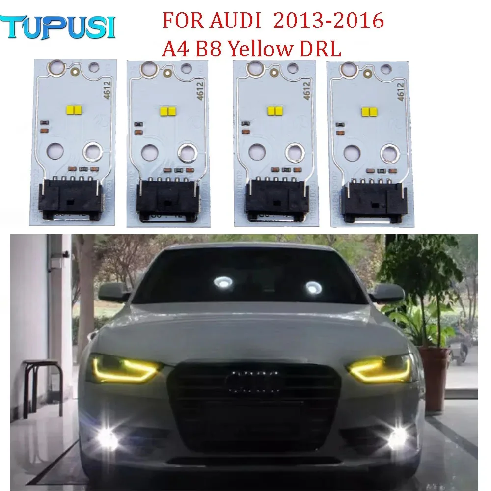 DRL Module Yellow Headlight DRL LED Chip Ballast LED Board For Audi 2013-2016 A4 B8 B8.5 Car Accessories Plug and Play Module
DRL Module Yellow Headlight DRL LED Chip Ballast LED Board For Audi 2013-2016 A4 B8 B8.5 Car Accessories Plug and Play Module