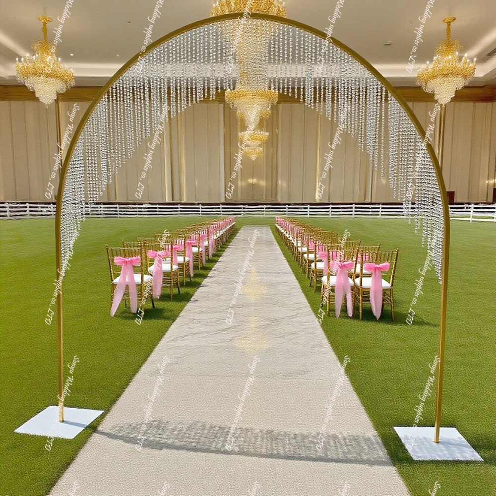 New Wedding Props Arch Acrylic Bead Curtain Ornaments Stage Background Decoration Wedding Hall crystal stand
New Wedding Props Arch Acrylic Bead Curtain Ornaments Stage Background Decoration Wedding Hall crystal stand