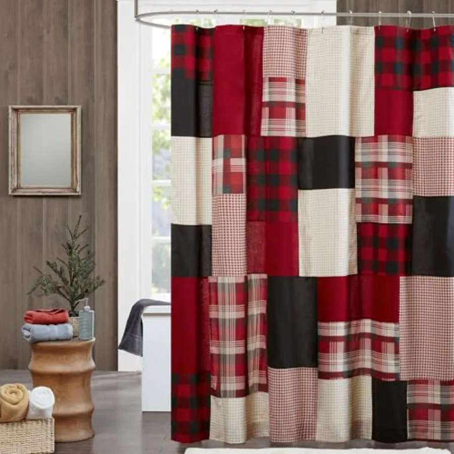 Хлопковая шторка для душа Woolrich Sunset в клетку, для ванной комнаты, 72 x 72 дюйма
Хлопковая шторка для душа Woolrich Sunset в клетку, для ванной комнаты, 72 x 72 дюйма