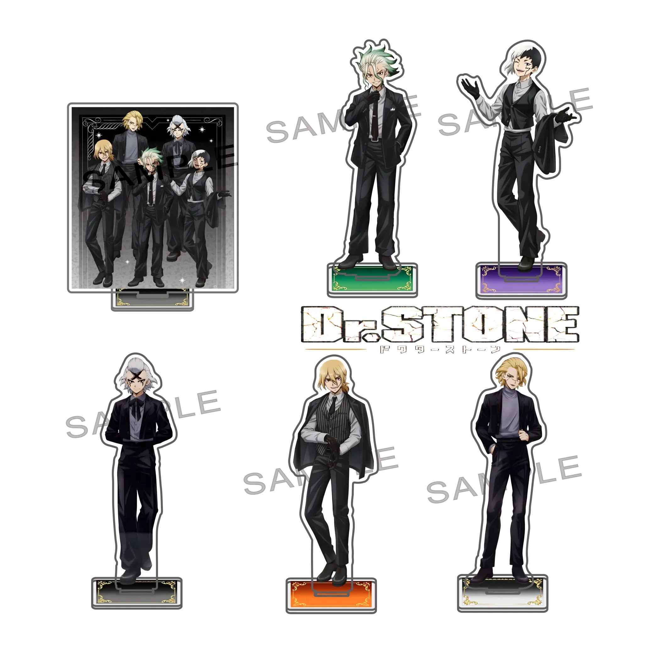 Dr.STONE Figure Acrylic Stand Keychain Senku Ishigami Gen Asagiri Stanley Snyder Dr.Xeno Anime Desktop Ornament Collectible Gift
Dr.STONE Figure Acrylic Stand Keychain Senku Ishigami Gen Asagiri Stanley Snyder Dr.Xeno Anime Desktop Ornament Collectible Gift